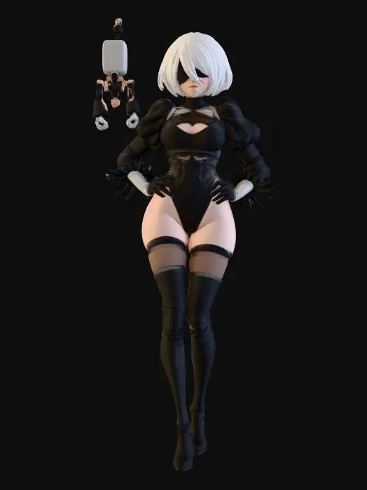 3D model for Android in Ruins