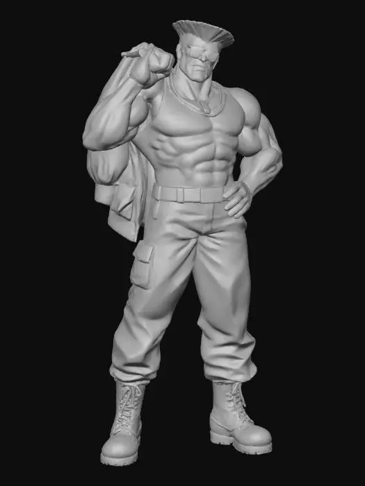 3D model for Soldier Stance