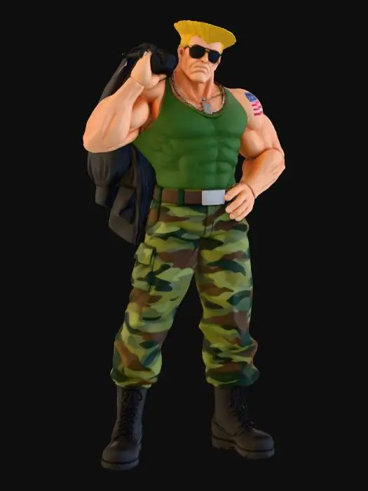 3D model for Soldier Stance