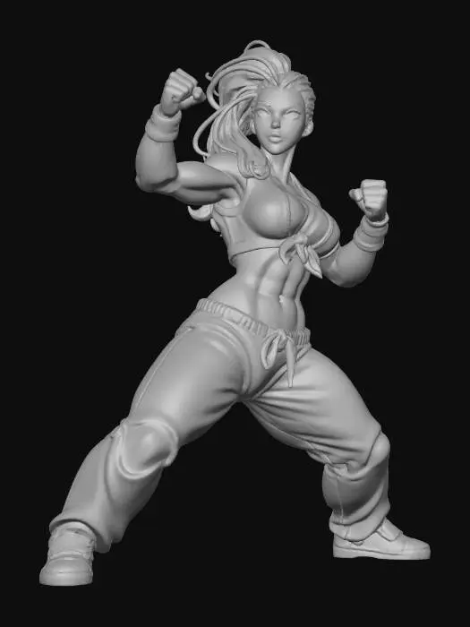 3D model for Laura Matsuda SF6