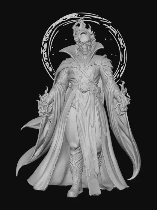 3D model for Infernal Sorcerer