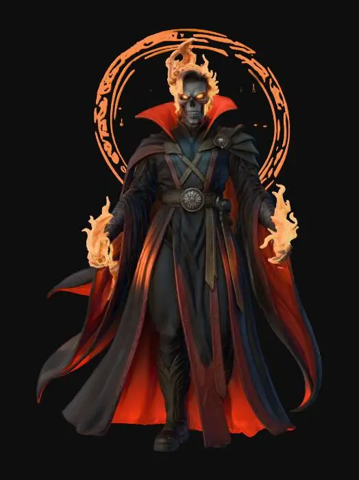 3D model for Infernal Sorcerer