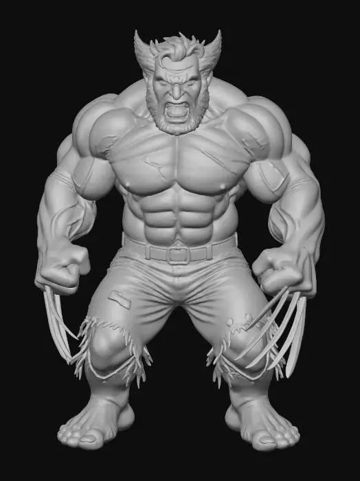 3D model for Hulkwolf Fusion