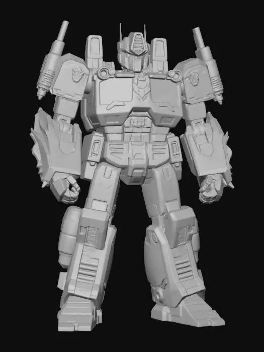 3D model for Guardian Mech Titan