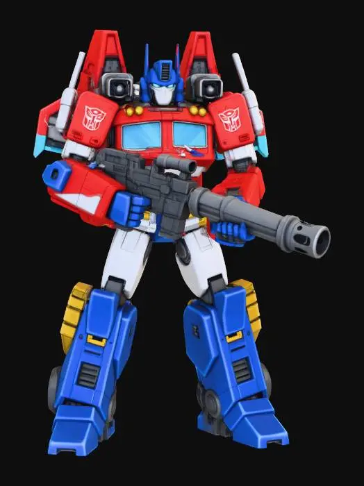 3D model for Cybertronian Prime Leader