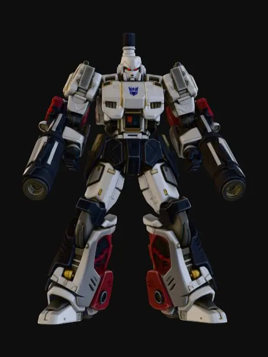 3D model for Evil Robot Leader