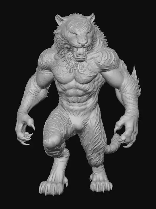 3D model for Roaring Guardian