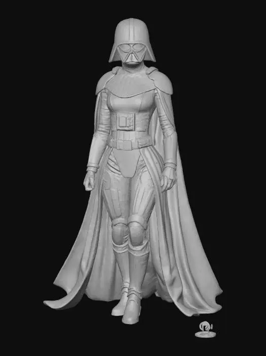 3D model for Dark Lady of the Empire