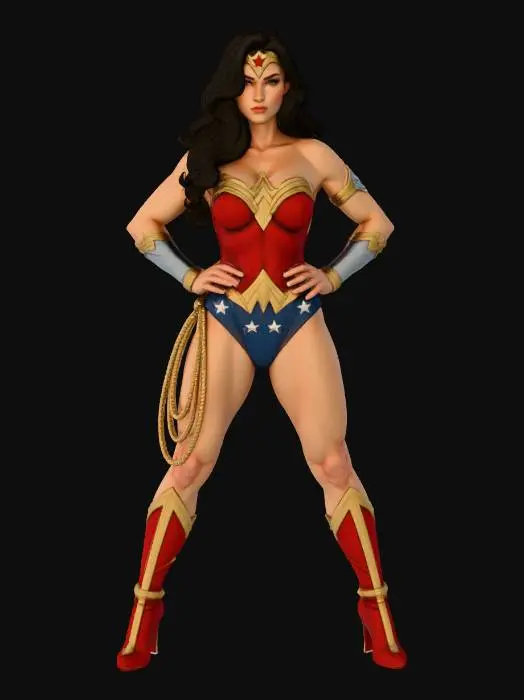 3D model for Wonder Stance