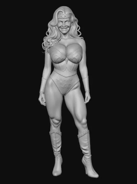 3D model for Meshy_AI_Warrior_Pose_0107215952