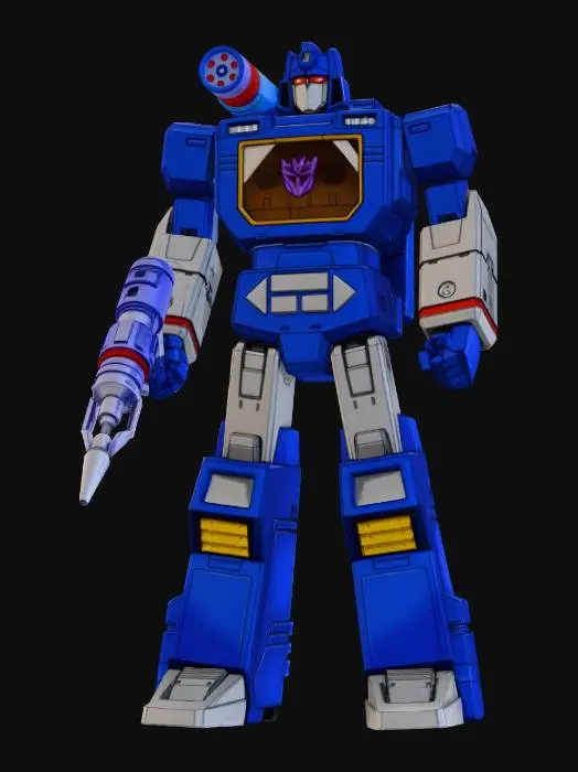 3D model for Soundwave