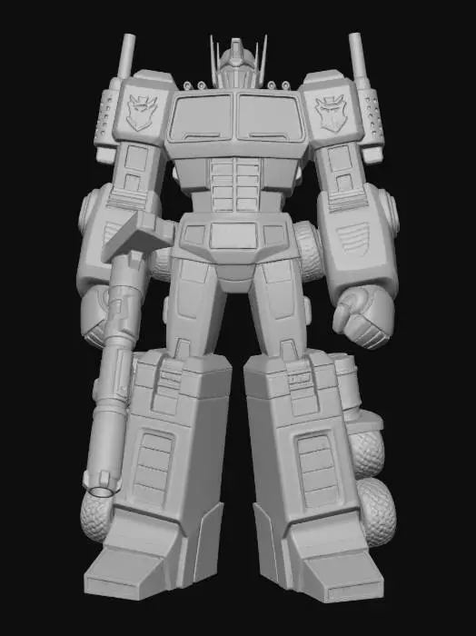 3D model for Evil Nemesis Prime