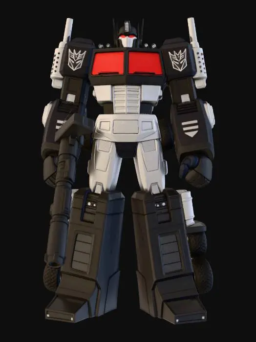 3D model for Evil Nemesis Prime