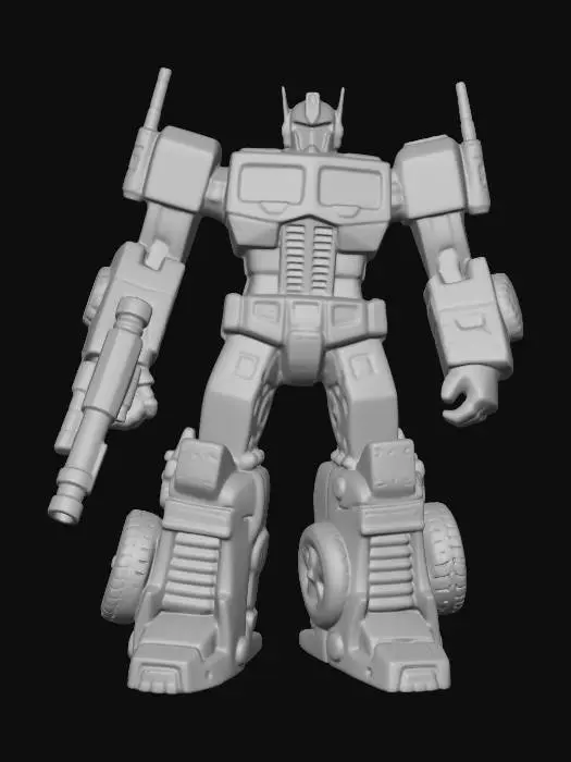 3D model for Heroic Cybertronian Guardian