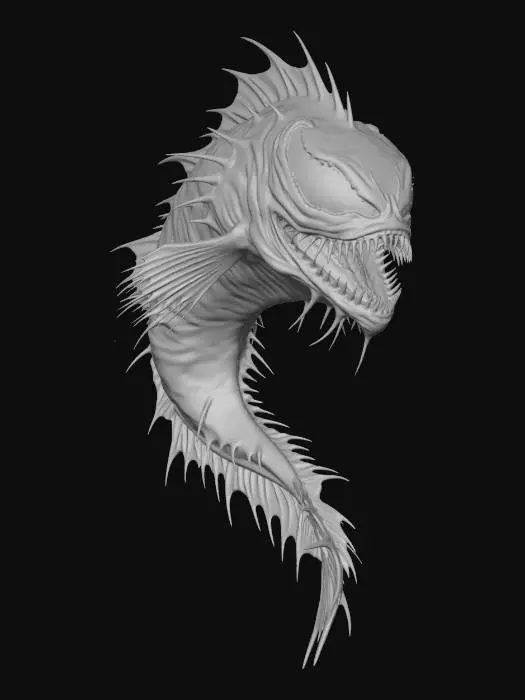 3D model for Deep Sea Venom Fish