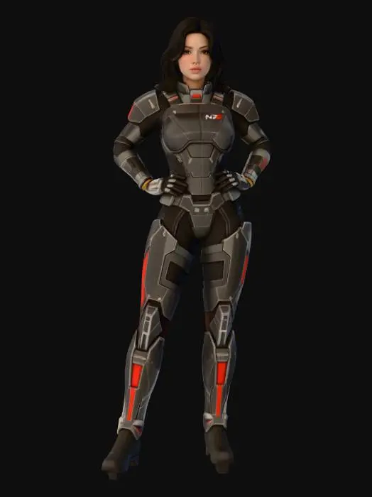 3D model for Starship Commander