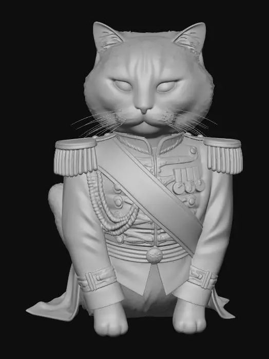 3D model for Regal Feline Majesty