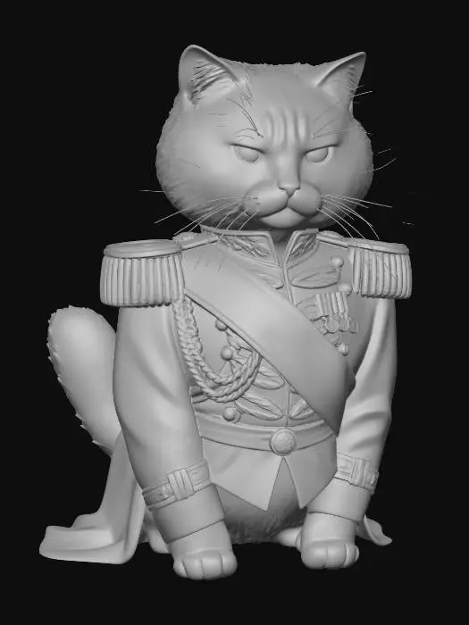 3D model for Regal Feline Majesty