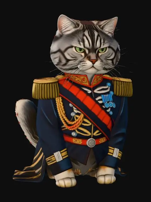 3D model for Regal Feline Majesty