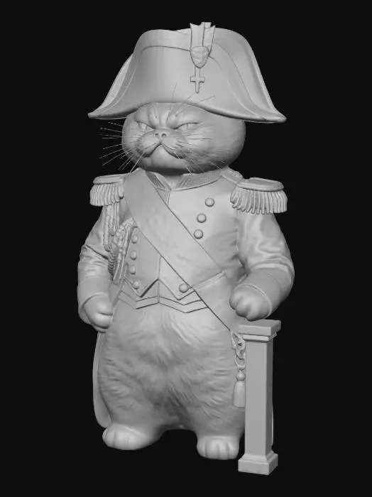 3D model for Feline Emperor
