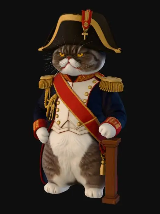 3D model for Feline Emperor