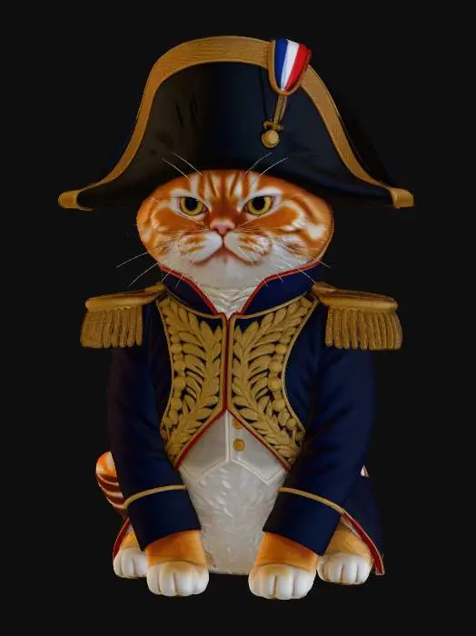 3D model for Cat Emperor