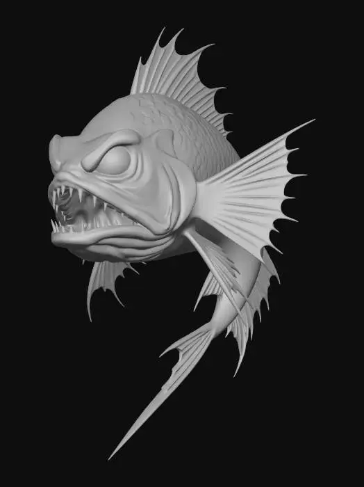 3D model for Deep Sea Menace