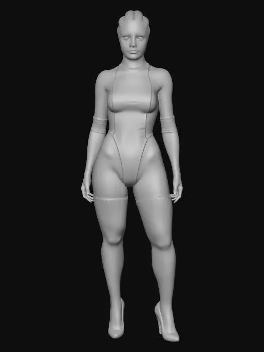 3D model for Space_Warrior_in_Blue_0111193751