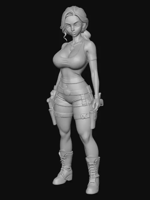 3D model for Explorer in Ruins