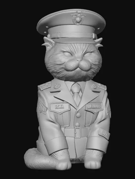3D model for Sergeant Whiskers