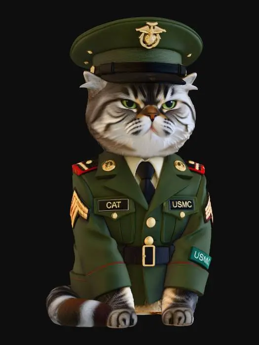 3D model for Sergeant Whiskers