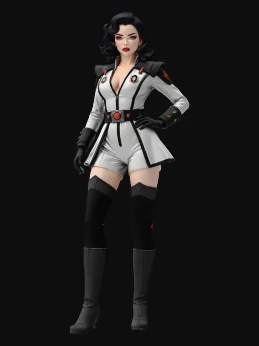 3D model for Retro_Cosmic_Sub_Comm_0112194408