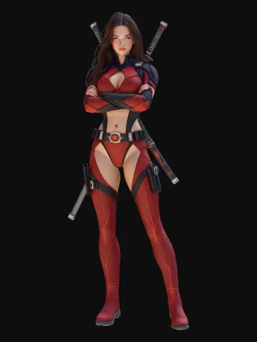 3D model for Samurai_Vigilante_0113165615