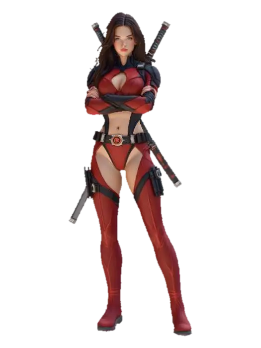 Modelo 3D de Samurai_Vigilante_0113165615 - Action, gerado por IA