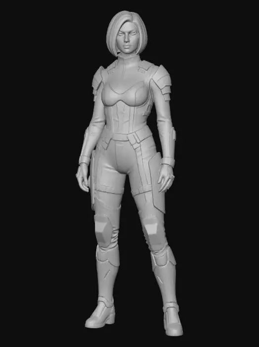 3D model for Normandy Commander