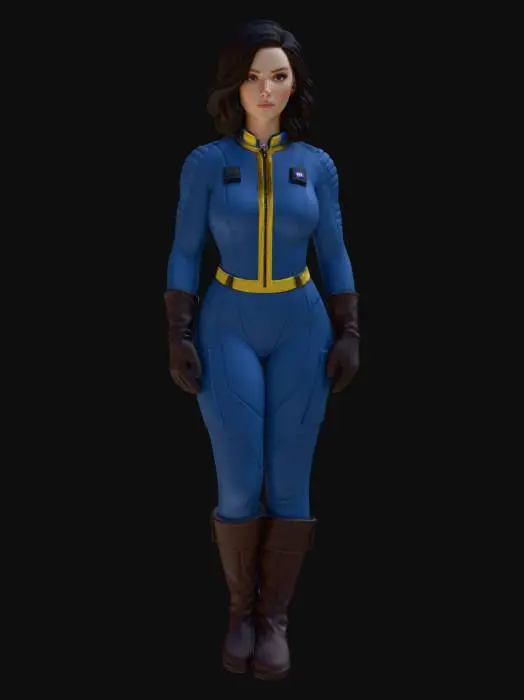 3D model for Vault_111_Survivor_0118231305