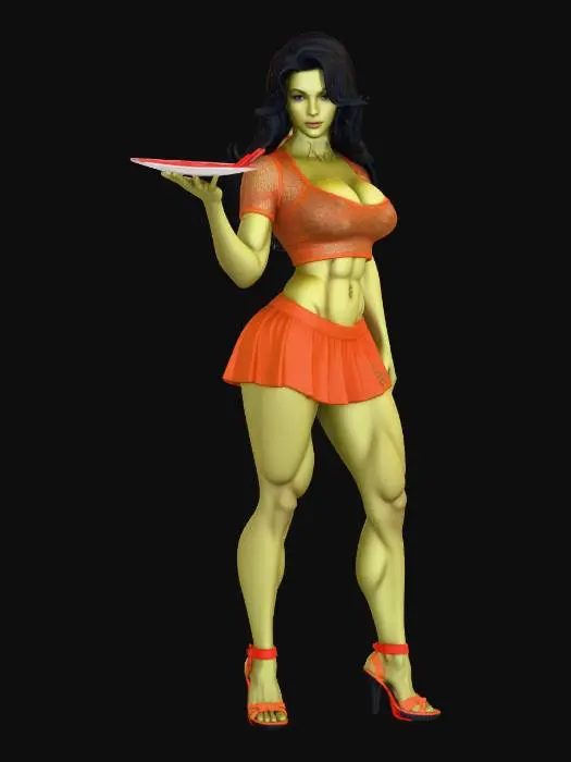 3D model for Green Glamour