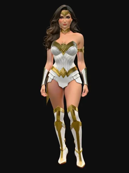 3D model for Warrior Wonder