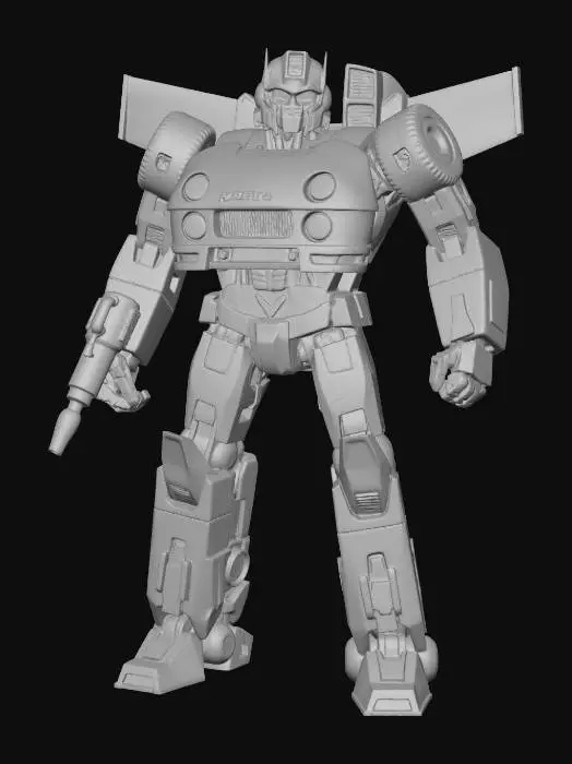 3D model for Autobot Jazz