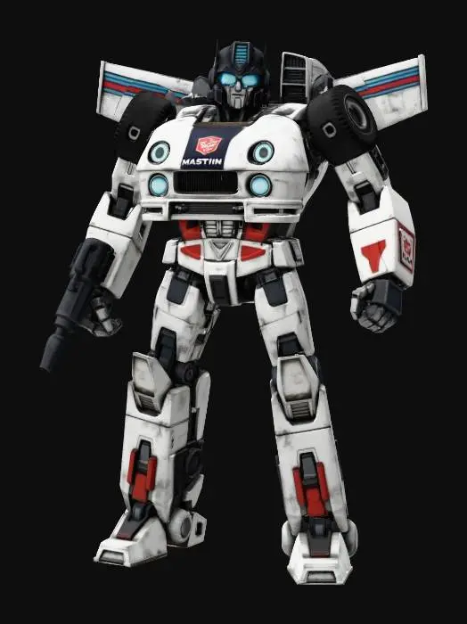 3D model for Autobot Jazz