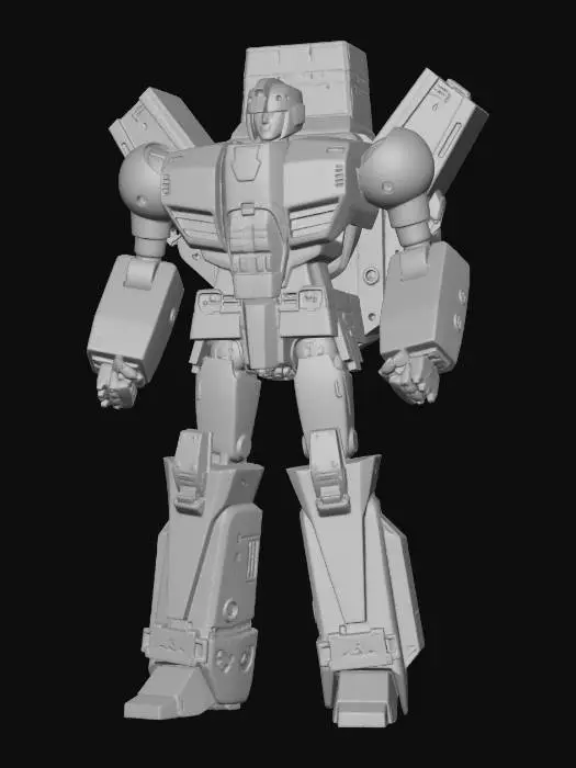 3D model for Mecha Sentinel Skyfire