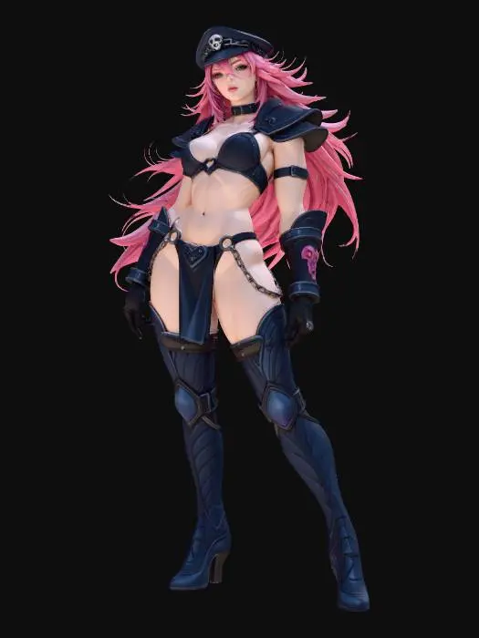 3D model for Poison Dark Enchantress