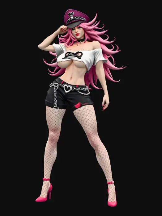 3D model for Bold Style Fantasy Character