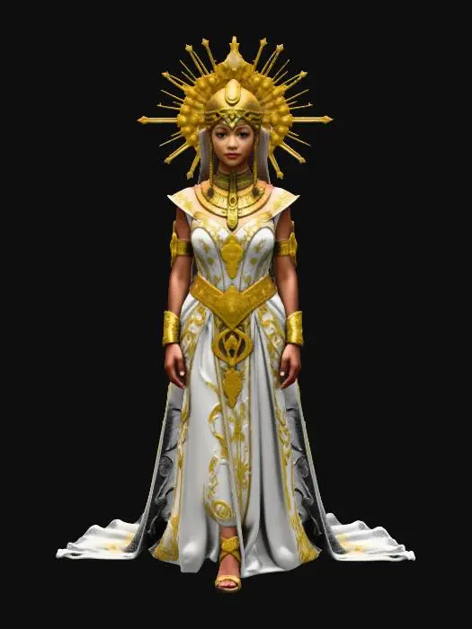 3D model for Golden Empress