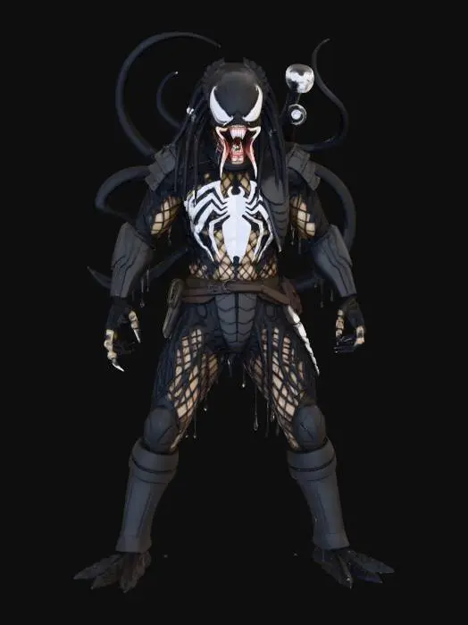 3D model for Symbiote_Hunter_0121013724