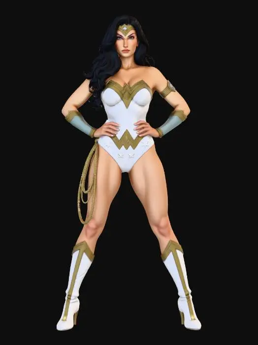 3D model for Wonder Stance