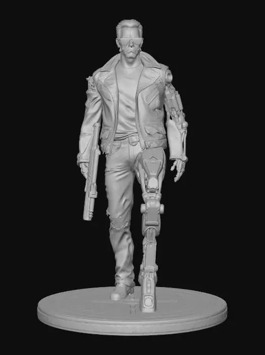 3D model for Cyborg Terminator