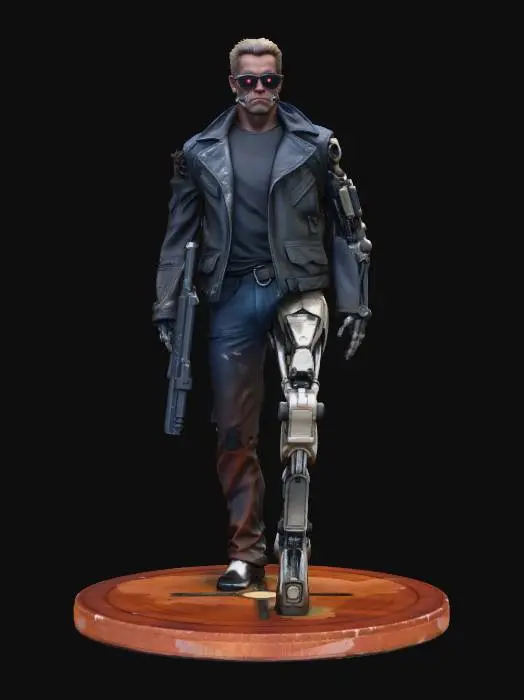 3D model for Cyborg Terminator