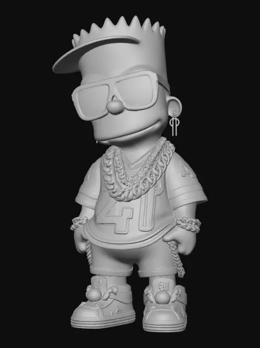 3D model for Hip-Hop Bart