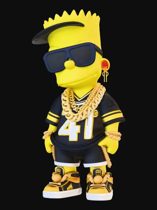 3D model for Hip-Hop Bart